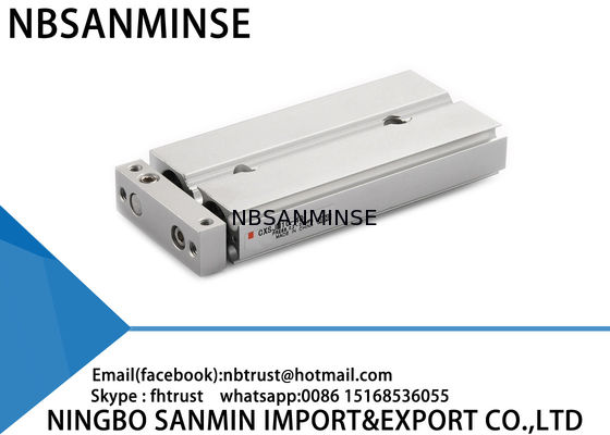 CXSJ কম্প্যাক্ট ডুয়াল রড এয়ার সিলিন্ডার কেউ / রাবার বাম্পার কুশন ইকো বন্ধুত্বপূর্ণ