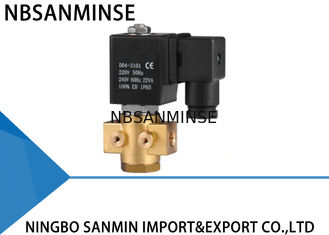 Bistable P3 পিতল Solenoid ভালভ 1/4 ইঞ্চি উচ্চ ফ্রিকোয়েন্সি NBSANMINSE ব্র্যান্ড