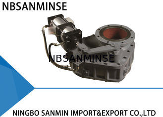 সিমেন্ট প্ল্যান্ট / পাওয়ার স্টেশন ডাবল ডিস্ক ভালভ চমৎকার পরিধান প্রতিরোধী