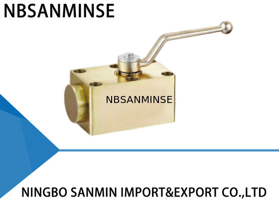 কেএইচপি সিরিজ প্লেট প্রকার লকযোগ্য হাইড্রোলিক বল ভালভ জলবাহী স্যানিমিন জারা প্রতিরোধী