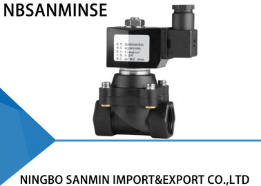 Z5 Plastic Solenoid Valve Zero pressure Thread Connection ISO9001 Certification