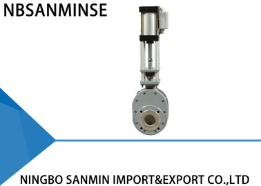 Pneumatic Wear-proof Double Discs Valve Inlet / Outlet Double Disc Valve Balance Valve