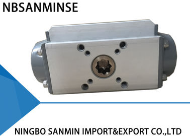 AT Double Action Pneumatic Valve Actuator Aluminium Alloy Body ISO9001 Certification