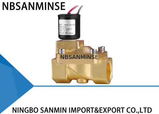 কাস্টম প্রাইম 2/2 ওয়ে ব্রাস সোলেনয়েড ভালভ ল্যাচিং সোলেনয়েড ভালভ গ্যাসের জন্য