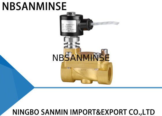 CO2 তরল বাষ্প ব্রাস Solenoid ভালভ সাধারণত বন্ধ উচ্চ / নিম্ন তাপমাত্রা