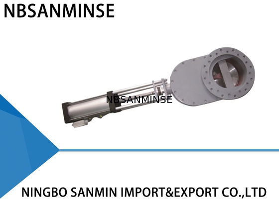 পেবল কয়লার জন্য বায়ুসংক্রান্ত পরিধান-প্রমাণ ডাবল ডিস্ক ভালভ
