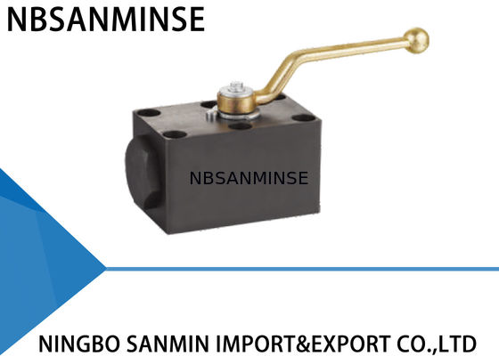 কেএইচপি সিরিজ প্লেট প্রকার লকযোগ্য হাইড্রোলিক বল ভালভ জলবাহী স্যানিমিন জারা প্রতিরোধী