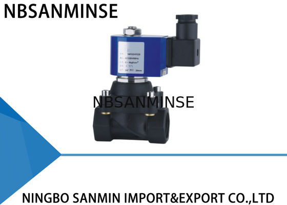 জেড 8 রিটার্ফোর্ডড নাইলন প্লাস্টিক সোলেনয়েড ভালভ ওয়াটার ইন্ডাস্ট্রিয়াল / সেচ সোলোনয়েড ভালভের জন্য