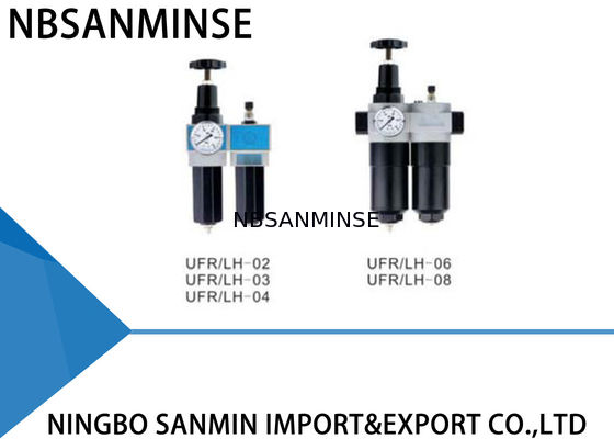 UFR / LH এসএমসি FRL ইউনিট বায়ুসংক্রান্ত সিস্টেম এয়ার চাপ নিয়ন্ত্রক এবং ফিল্টার
