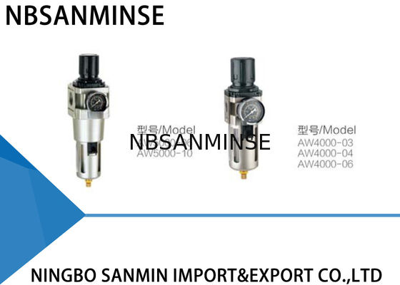 এডব্লিউ যন্ত্র এয়ার ফিল্টার নিয়ন্ত্রক লুব্রিকেটর 0।  15 এমপিএ - 0।  85 এমপিএ অপারেটিং চাপ