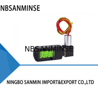 ছোট স্পুল প্লেট বায়ুসংক্রান্ত Solenoid ভালভ একক বৈদ্যুতিক নিয়ন্ত্রণ CT4 NBR PUR সিলড