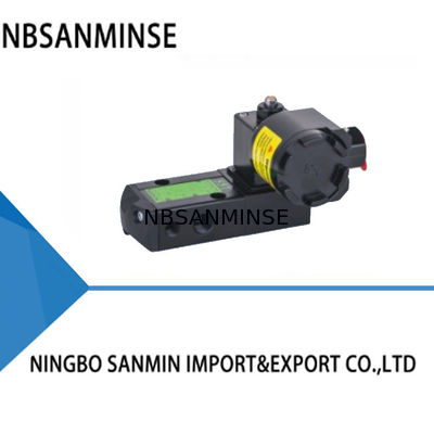 একক কয়েল বিস্ফোরণ প্রতিরোধী বায়ুসংক্রান্ত সোলিনয়েড ভালভ প্লেট টাইপ 0.2 - 0.8Mpa DC24V 3.5W