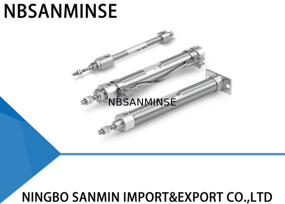 ডাবল ভারপ্রাপ্ত একক রড বায়ুসংক্রান্ত এয়ার সিলিন্ডার বোর আকার 6/10/16 1 এমপিএ