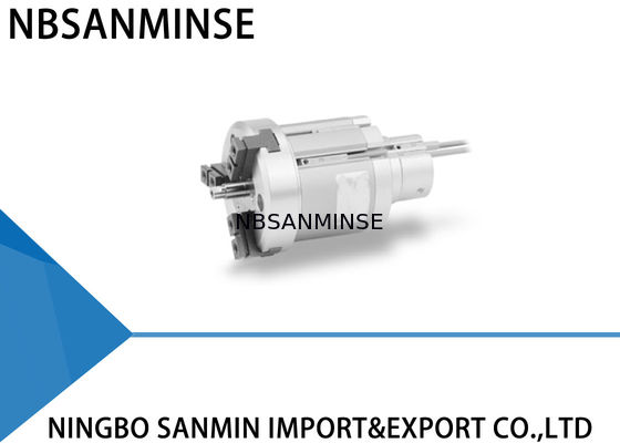 এমএইচএসএইচ 3 সিরিজ সমান্তরাল টাইপ এয়ার সিলিন্ডার গ্র্রিপার 3 আঙুল প্রকারের মাধ্যমে - হোল টাইপ