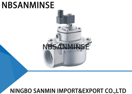 ডান কোণ G2 "ডাবল ডায়াফ্র্যাগম ইলেক্ট্রোম্যাগনেটিক পালস ভালভ QT - Z - 50S