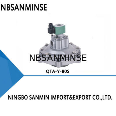 QTA-Y-76S বায়ুসংক্রান্ত পালস ভালভ শিল্প ধুলো প্রতিরোধী ইস্পাত কারখানা Asco টাইপ বড় আকার