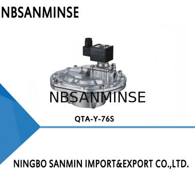 QTA-Y-76S বায়ুসংক্রান্ত পালস ভালভ শিল্প ধুলো প্রতিরোধী ইস্পাত কারখানা Asco টাইপ বড় আকার