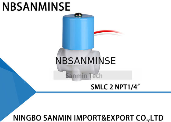 প্লাস্টিক ব্রাস Solenoid ভালভ সাধারণত 2 ওয়ে প্লাস্টিক ভালভ শরীর 30cm লিড দৈর্ঘ্য বন্ধ