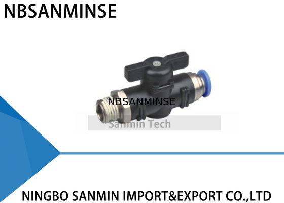 বিভিসি এয়ার ফ্লো কন্ট্রোলার বায়ুসংক্রান্ত কম্প্যাক্ট মিনি বল ভালভ উচ্চ মানের সানমিন