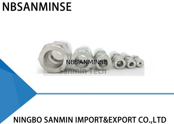 এমসি পুরুষ সংযোজক স্টেইনলেস স্টীল SS316L নদীর গভীরতানির্ণয় ফিটিং বায়ুসংক্রান্ত এয়ার ফিটিং উচ্চ মানের সানমিন