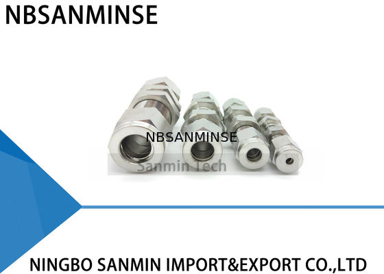 BU বাল্কহেড ইউনিয়ন স্টেইনলেস স্টীল SS316L বায়ুসংক্রান্ত ফিটিং প্লামিং উচ্চ মানের সানমিন