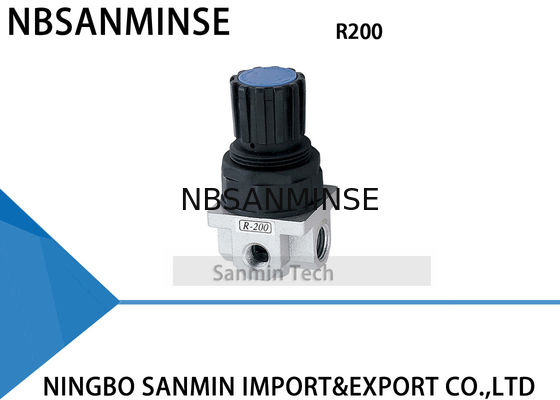 R200 G1 / 4 এয়ার প্রিসিশন রেগুলেটর মিনি ভালভ এয়ার কম্প্রেসড নিউম্যাটিক রেগুলেটর ভালভ