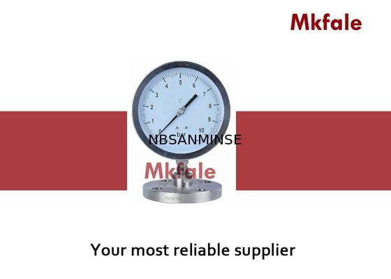 SMPD স্যানিটারি তরল চাপ গেজ ডায়াফ্রাম সীল চাপ গেজ ডবল লেসার ঢালাই