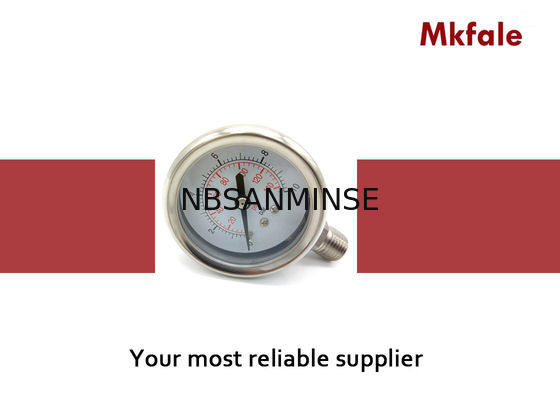 50L Magnehelic ডিজিটাল তেল ভরাট এয়ার চাপ গেজ SM2SS তরল চাপ গেজ