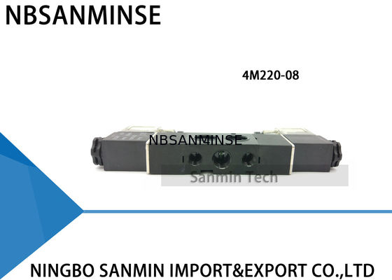 NBSANMINSE 4M বহুবিধ টাইপ বায়ুসংক্রান্ত Solenoid ভালভ একা / ডাবল কুণ্ডলী বায়ুসংক্রান্ত ভালভ