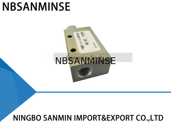 NBSANMINSE ZK বায়ুসংক্রান্ত যান্ত্রিক ভালভ 1/8 1/4 3/8 1/2 বায়ুসংক্রান্ত ভ্যাকুয়াম ভালভ