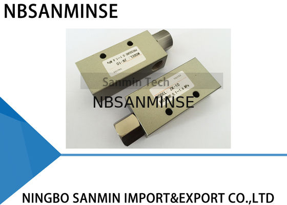 NBSANMINSE ZK বায়ুসংক্রান্ত যান্ত্রিক ভালভ 1/8 1/4 3/8 1/2 বায়ুসংক্রান্ত ভ্যাকুয়াম ভালভ