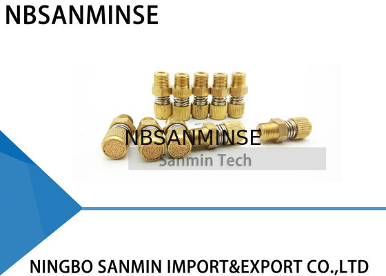 বায়ুসংক্রান্ত বায়ু জিনিসপত্র NBSANMINSE এসডি টাইপ টাইমিং বায়ুসংক্রান্ত Muffler ব্রাস নীরবতা এক্সস্ট বায়ু Sintered