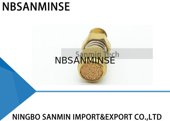 বায়ুসংক্রান্ত বায়ু জিনিসপত্র NBSANMINSE এসডি টাইপ টাইমিং বায়ুসংক্রান্ত Muffler ব্রাস নীরবতা এক্সস্ট বায়ু Sintered