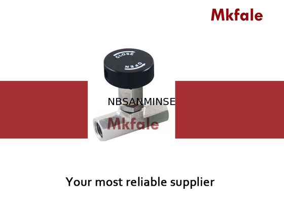 থ্রেড Famale / স্টেইনলেস স্টীল শরীরের সঙ্গে পুরুষ মিনি সুই হাইড্রোলিক বল ভালভ