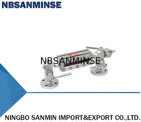 FL-105-300 FL-105-350 FL-105-440 FL-105-600 FL-105-670 FL-105-A তেলের জন্য পারফেক্ট স্টিল ফ্ল্যাট প্লেট লেভেল গেজ