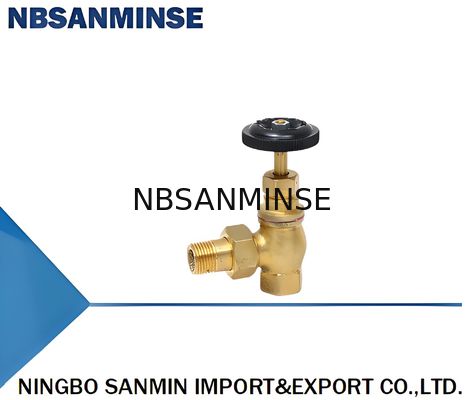 606-DN15 606-DN20 1.0MPA চাপ সহ তামা গরম করার কোণ ভালভ