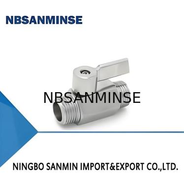 মিনি বল 1 ইঞ্চি বায়ুসংক্রান্ত সিলিন্ডার Solenoid ভালভ এম / এম