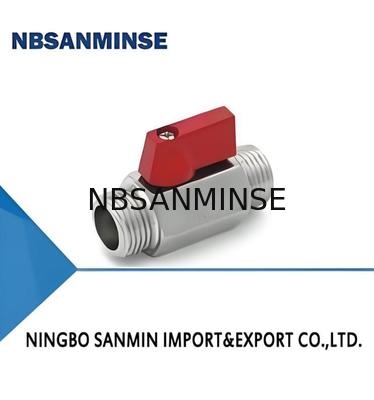 মিনি বল 1 ইঞ্চি বায়ুসংক্রান্ত সিলিন্ডার Solenoid ভালভ এম / এম