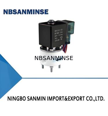 পিটিএফই সোলিনয়েড ভালভ Max. +60°C পরিবেষ্টিত তাপমাত্রা 5°C 