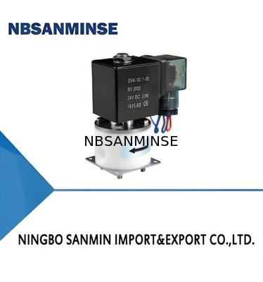 পিটিএফই সোলিনয়েড ভালভ Max. +60°C পরিবেষ্টিত তাপমাত্রা 5°C 