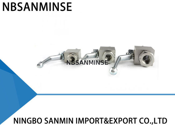 স্ট্যান্ডার্ড এনপিটি জি ম্যানুয়াল বল ভালভ শিল্প অফ ভালভ কার্বন ইস্পাত উপাদান