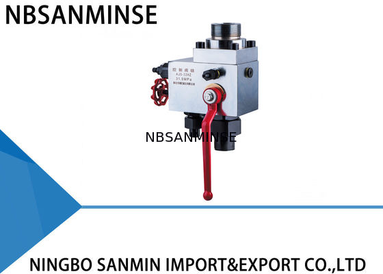 20 / 31.5 এমপিএ হাইড্রোলিক অ্যাকিউমুলেটর ম্যানুয়াল স্ট্যান্ডার্ড ওভারফ্লো কন্ট্রোল ভালভ