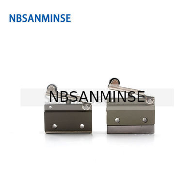 NBSANMINSE V2-M5 V2-1/8 2/2 ওয়ে এয়ার মেকনিক্যাল কন্ট্রোল ভালভ নিউমেটিক টু ওয়ে রোলার ভালভ অটোমেশন লাইন