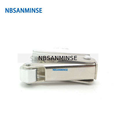 NBSANMINSE MOV 1/8 G থ্রেড মেকানিকাল ভালভ বায়ুসংক্রান্ত কন্ট্রোল এয়ার ভালভ রোলার প্যাকেজ মেশিন অটোমের জন্য পুশ নির্বাচন