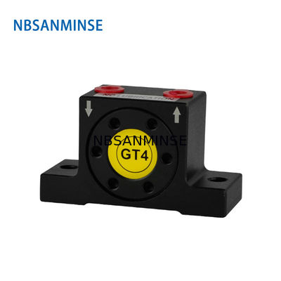 জিটি 1/8 1/4 বায়ুসংক্রান্ত টার্বাইন ভাইব্রেটর এয়ার ভাইব্রেটর খাদ্য ও ফার্মাসিউটিক্যাল শিল্প বলের ধরণের জন্য নিম্ন চাপ