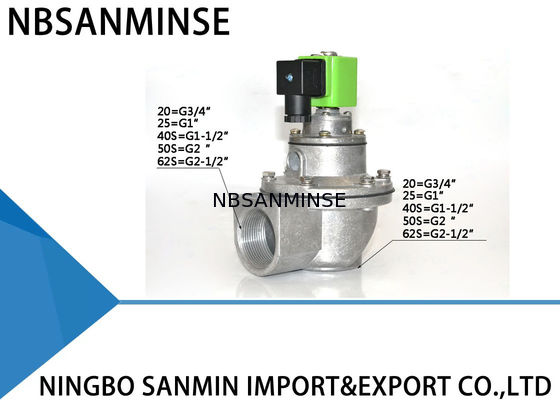 QD-Z 3/4 1 1-1/2 2 ইঞ্চি পালস জেট ভালভ ডাস্ট কালেক্টর ডাবল সিল ডায়াফ্রাম ভালভ SBFEC টাইপ