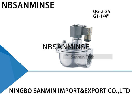 Sanmin QG-Z-15 76S সোলেনয়েড ভালভ পালস জেট ভালভ চাপ 0.3MPa - 0.6MPa ডাস্ট প্রুফ বাগহাউস অ্যাপ্লিকেশন GOYEN প্রকার
