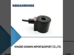 16431 লিড টাইপ সোলেনয়েড ভালভ কয়েল ডিসি 18 ওয়াট সাধারণ শক্তি কালো রঙ