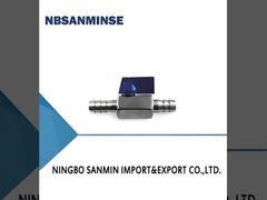 ছোট বল ১/৮'' উচ্চ তাপমাত্রার বায়ুসংক্রান্ত ভালভ পুরুষ/মহিলা