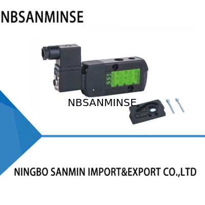 IP65 জলরোধী NAMUR একক কয়েল সোলিনয়েড ভালভ 0.2 - 1.0Mpa 60°C NBR PUR সিল NBSANMINSE